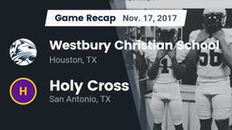 Recap: Westbury Christian School vs. Holy Cross  2017