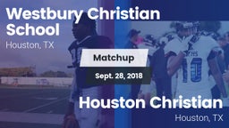Matchup: Westbury Christian vs. Houston Christian  2018