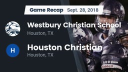 Recap: Westbury Christian School vs. Houston Christian  2018