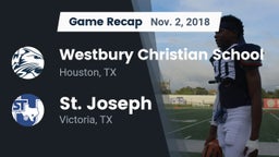 Recap: Westbury Christian School vs. St. Joseph  2018