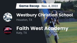 Recap: Westbury Christian School vs. Faith West Academy  2022