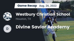 Recap: Westbury Christian School vs. Divine Savior Academy 2022
