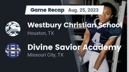 Recap: Westbury Christian School vs. Divine Savior Academy 2023