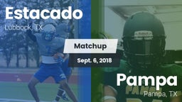 Matchup: Estacado  vs. Pampa  2018
