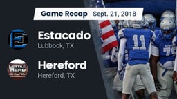Recap: Estacado  vs. Hereford  2018