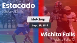 Matchup: Estacado  vs. Wichita Falls  2018