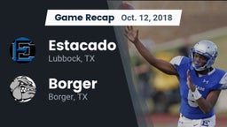 Recap: Estacado  vs. Borger  2018