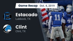 Recap: Estacado  vs. Clint  2019