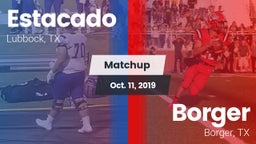 Matchup: Estacado  vs. Borger  2019