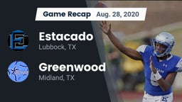 Recap: Estacado  vs. Greenwood   2020