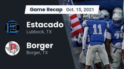 Recap: Estacado  vs. Borger  2021