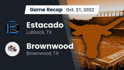 Recap: Estacado  vs. Brownwood  2022