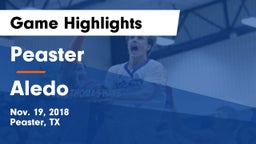 Peaster  vs Aledo  Game Highlights - Nov. 19, 2018