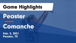 Peaster  vs Comanche  Game Highlights - Feb. 5, 2021