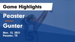 Peaster  vs Gunter  Game Highlights - Nov. 13, 2021