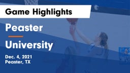 Peaster  vs University  Game Highlights - Dec. 4, 2021