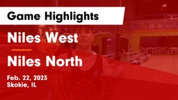 Niles West  vs Niles North  Game Highlights - Feb. 22, 2023