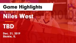 Niles West  vs TBD Game Highlights - Dec. 21, 2019