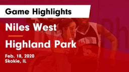 Niles West  vs Highland Park  Game Highlights - Feb. 18, 2020