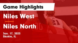 Niles West  vs Niles North  Game Highlights - Jan. 17, 2023