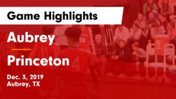 Aubrey  vs Princeton  Game Highlights - Dec. 3, 2019