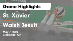 St. Xavier  vs Walsh Jesuit  Game Highlights - May 7, 2022