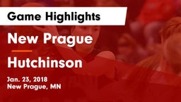 New Prague  vs Hutchinson  Game Highlights - Jan. 23, 2018