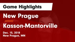 New Prague  vs Kasson-Mantorville  Game Highlights - Dec. 15, 2018