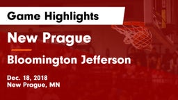 New Prague  vs Bloomington Jefferson  Game Highlights - Dec. 18, 2018