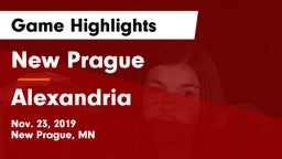 New Prague  vs Alexandria  Game Highlights - Nov. 23, 2019