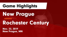New Prague  vs Rochester Century  Game Highlights - Nov. 22, 2019