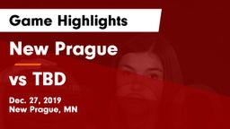 New Prague  vs vs TBD Game Highlights - Dec. 27, 2019