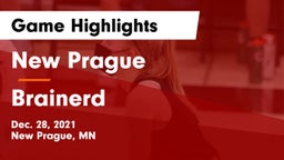 New Prague  vs Brainerd  Game Highlights - Dec. 28, 2021