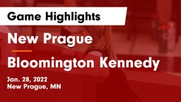 New Prague  vs Bloomington Kennedy  Game Highlights - Jan. 28, 2022
