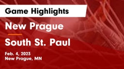 New Prague  vs South St. Paul  Game Highlights - Feb. 4, 2023