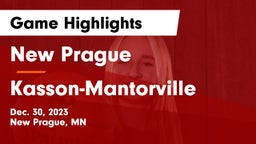New Prague  vs Kasson-Mantorville  Game Highlights - Dec. 30, 2023