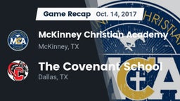 Recap: McKinney Christian Academy vs. The Covenant School 2017