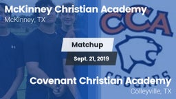 Matchup: McKinney Christian vs. Covenant Christian Academy 2019