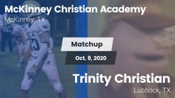 Matchup: McKinney Christian vs. Trinity Christian  2020