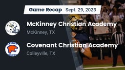 Recap: McKinney Christian Academy vs. Covenant Christian Academy 2023