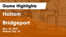Haltom  vs Bridgeport Game Highlights - Nov. 23, 2019