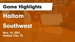 Haltom  vs Southwest  Game Highlights - Nov. 16, 2021