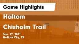 Haltom  vs Chisholm Trail Game Highlights - Jan. 22, 2021