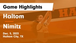 Haltom  vs Nimitz  Game Highlights - Dec. 5, 2023