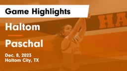 Haltom  vs Paschal  Game Highlights - Dec. 8, 2023