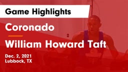 Coronado  vs William Howard Taft  Game Highlights - Dec. 2, 2021