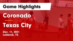 Coronado  vs Texas City  Game Highlights - Dec. 11, 2021