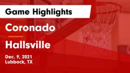 Coronado  vs Hallsville  Game Highlights - Dec. 9, 2021