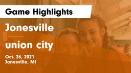 Jonesville  vs union city Game Highlights - Oct. 26, 2021