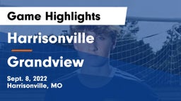 Harrisonville  vs Grandview  Game Highlights - Sept. 8, 2022